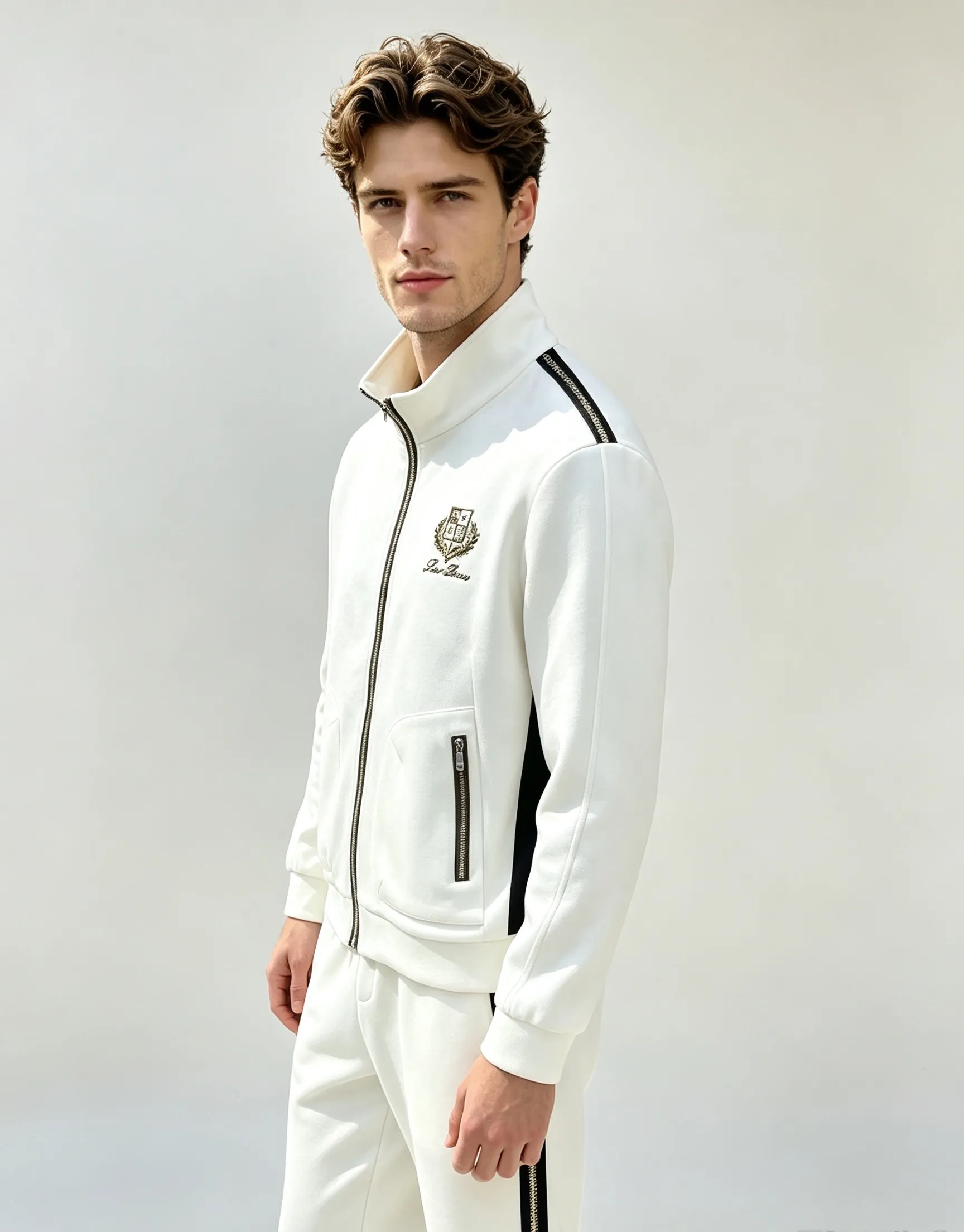 LP New Arrival counter Same Style casual suit, Breathable, comfortable and casual! Full of high-end feel! The details are exquisite and high-end, and the workmanship is impeccable! The original Premium fabric is very high-end! The fabric is crisp and anti-wrinkle Wear-Resistant, warm, neat and stylish. Everyone must buy a set this autumn and winter. They must look cool and cool when wearing them. We especially recommend Sizes M-3XL